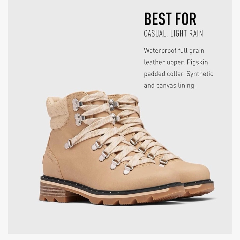 Sorel Lennox Hiker women’s boot US size 5